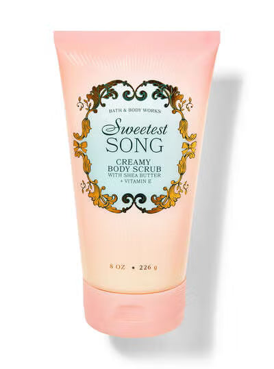 Bath & Body Works Sweetest Song Creamy Body Scrub 8 oz / 226 g