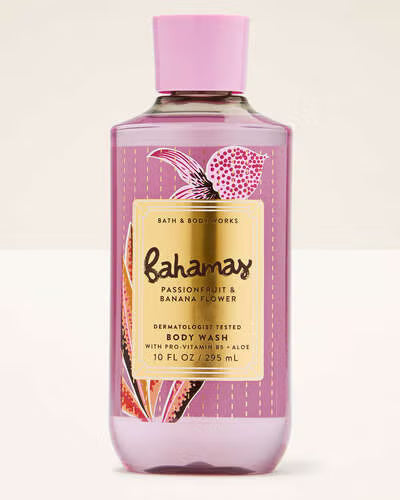 Bath & Body Works Bahamas Passionfruit & Banana Flower Liquid Soap 10 fl oz / 295 ml