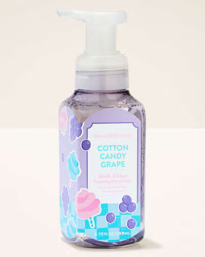 Bath & Body Works Cotton Candy Grape Gentle & Clean Foaming Hand Soap
