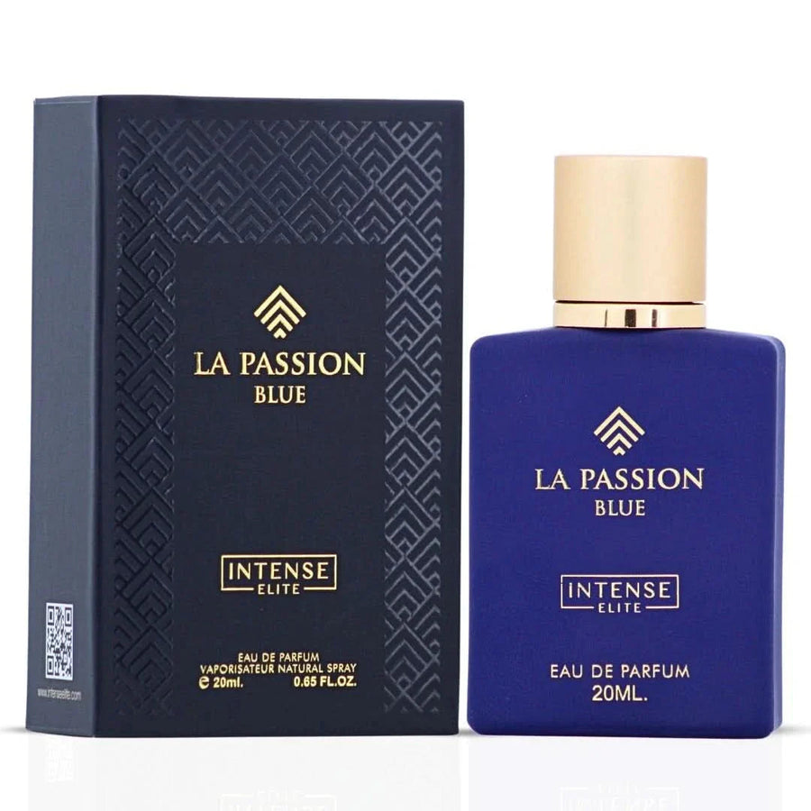 (OPEN BOX) La Passion Blue Eau de Parfum Spray 20ml (0.6 oz) by Intense Elite 20 ML