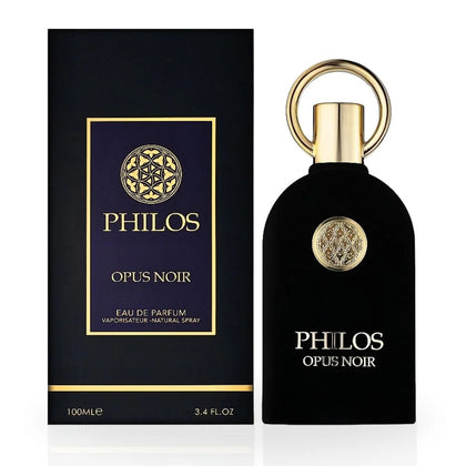 Philos Opus Noir Eau de Parfum Spray 100ml (3.4 oz) by Maison Alhambra