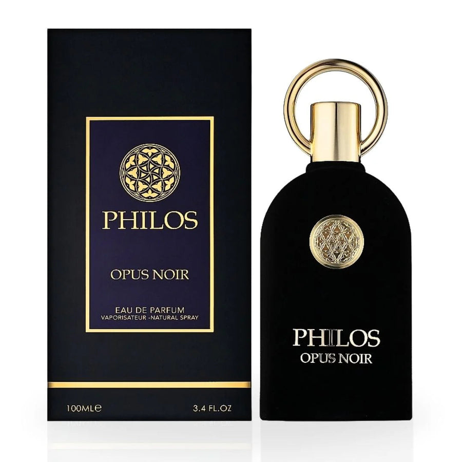 Philos Opus Noir Eau de Parfum Spray 100ml (3.4 oz) by Maison Alhambra