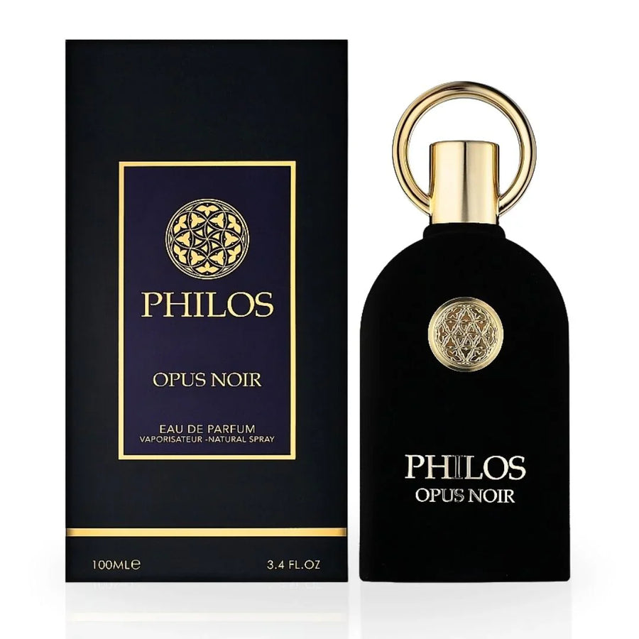 Philos Opus Noir Eau de Parfum Spray 100ml (3.4 oz) by Maison Alhambra
