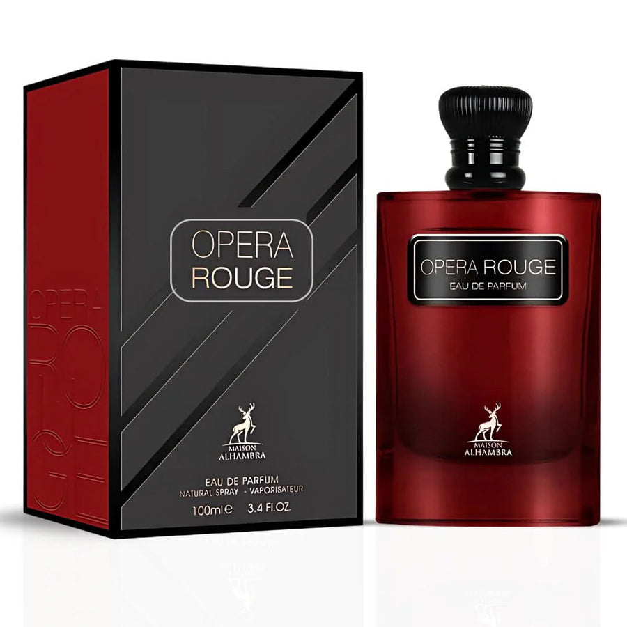 Opera Rouge Eau de Parfum Spray 100ml (3.4 oz) by Maison Alhambra