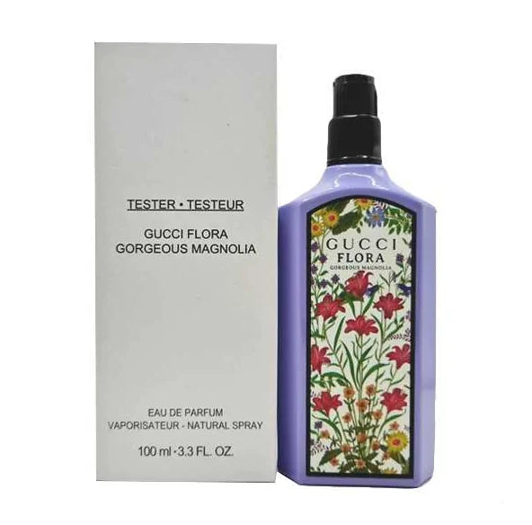 (TESTER) GUCCI FLORA GORGEOUS MAGNOLIA 3.3oz EDP