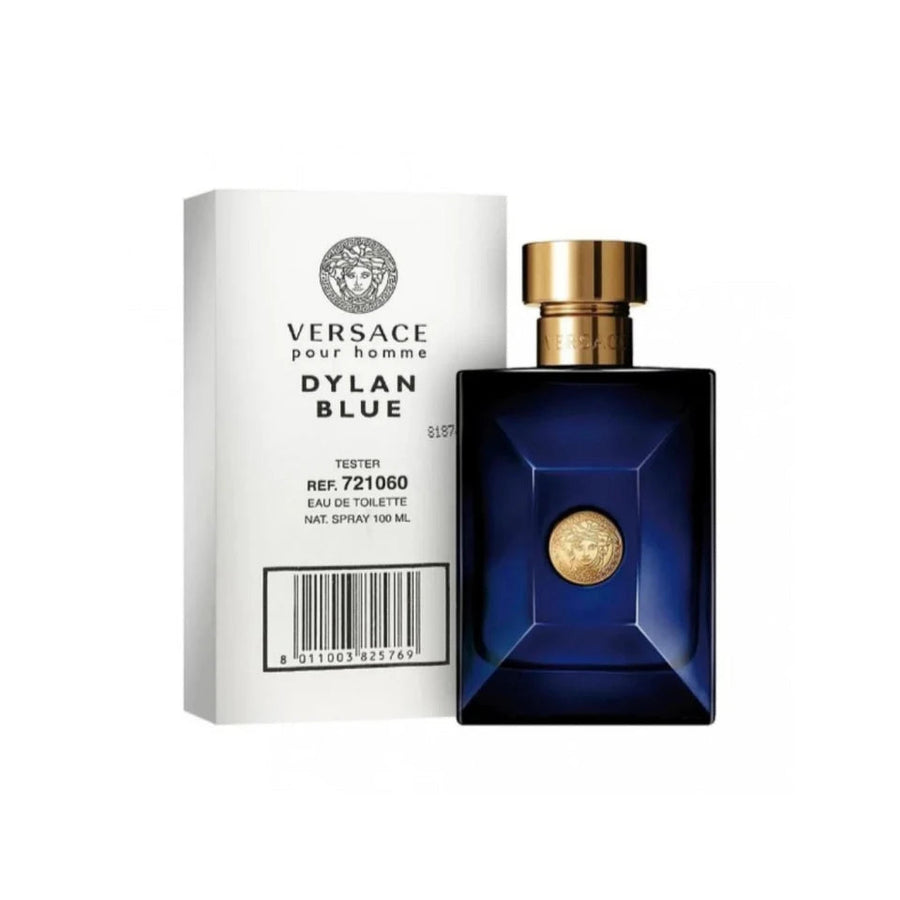 (TESTER) Versace  Men's pour Homme Dylan Blue EDT Spray 3.4 oz