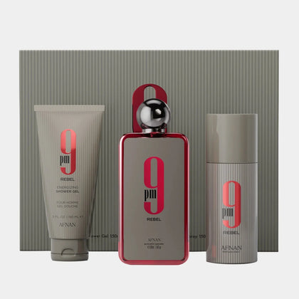Afnan GIFT SET 9 PM REBEL
