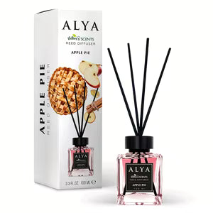ALYA Reed Diffuser APPLE PIE Fragrance, 100ml / 3.3 fl oz