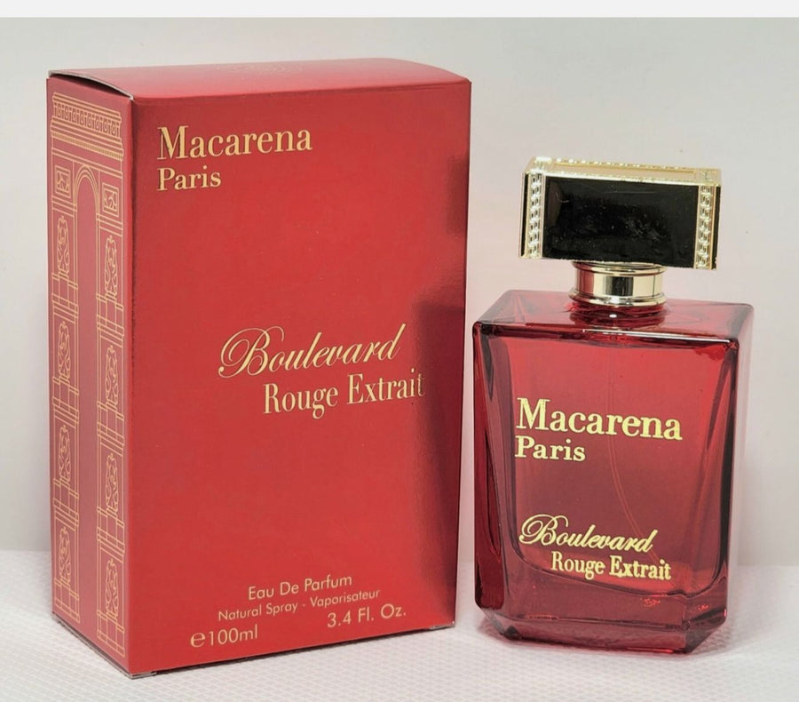 (DAMAGED BOX) BOULEVARD ROUGE EXTRAIT 3.4 FL.OZ 100 ML EAU DE PARFUM SPRAY
