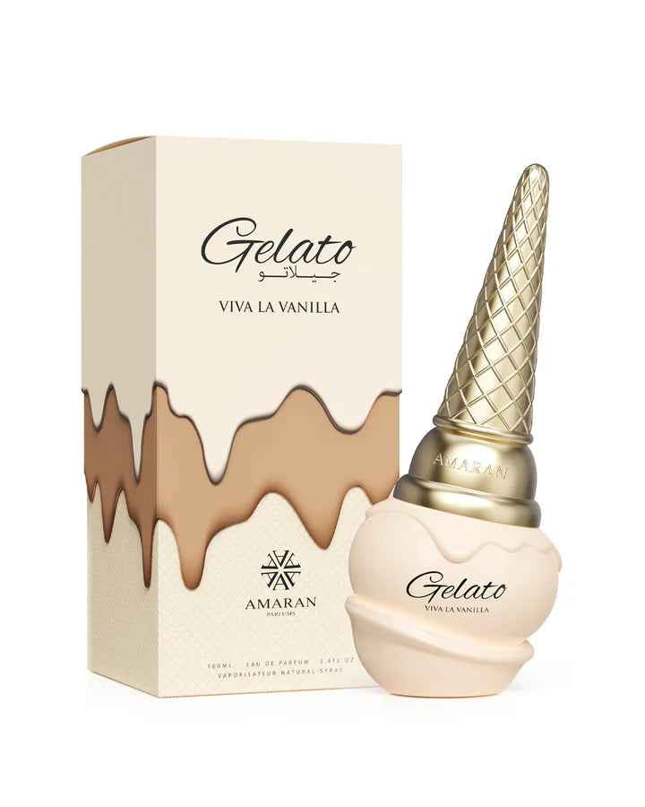 Gelato Viva La Vanilla EDP Perfume By Amaran Parfums 3.4oz 100ml
