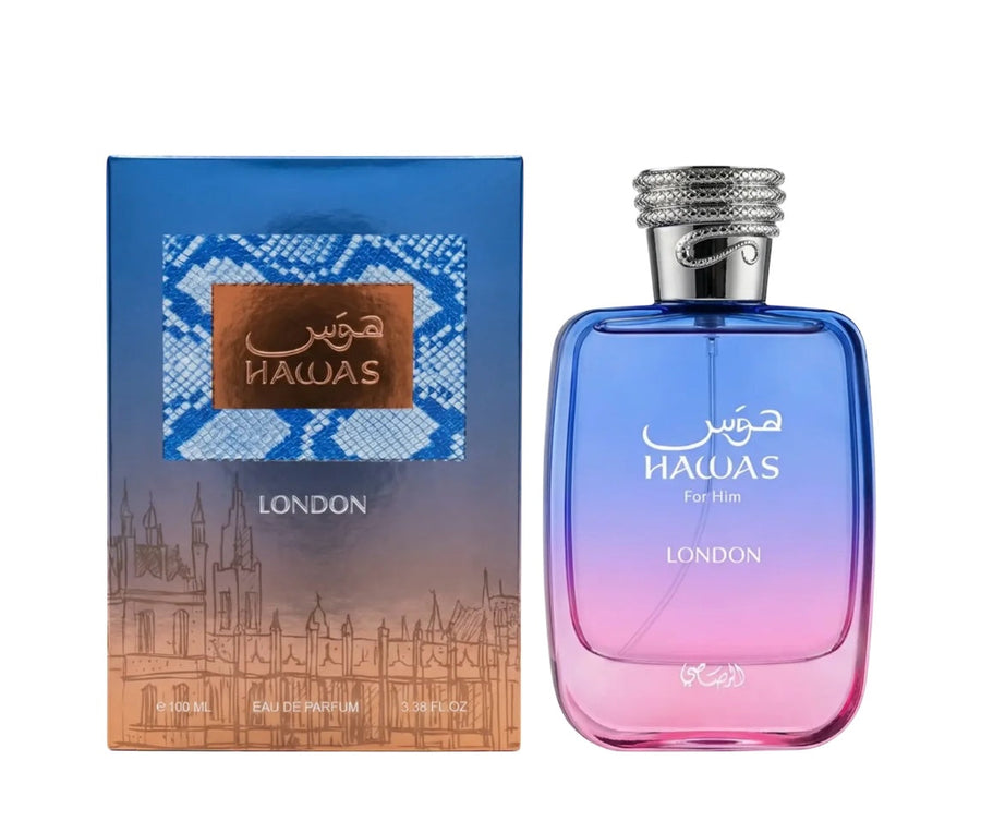 (OPEN BOX) Hawas London 100ml EDP Rasasi