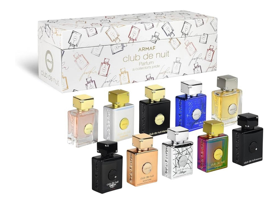 (OPEN BOX) Armaf Club De Nuit Parfum MINI 10 pieces 0.17 oz each