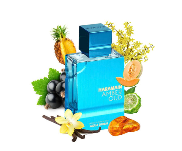Amber Oud Aqua Dubai Al Haramain for Men and Women 75ml