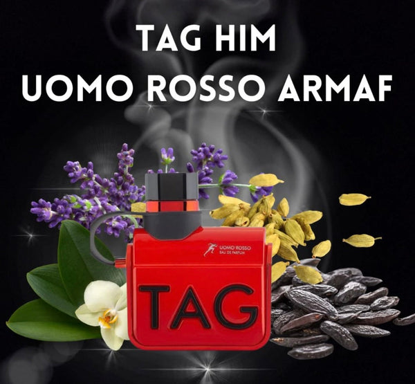 Tag Him Uomo Rosso Armaf for Men