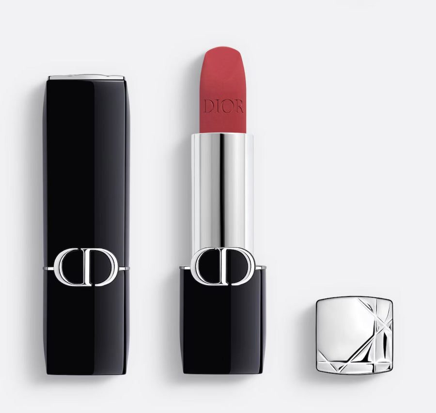 228 mythique Rouge Dior Couture Color - Hydrating & Long-lasting lipstick - Velvet, Satin & New Veil Finishes