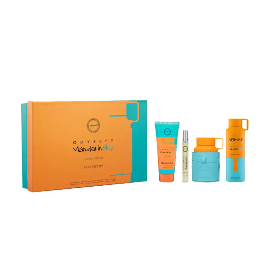 Set Gift Set ARMAF ODYSSEY MANDARIN SKY-4PC