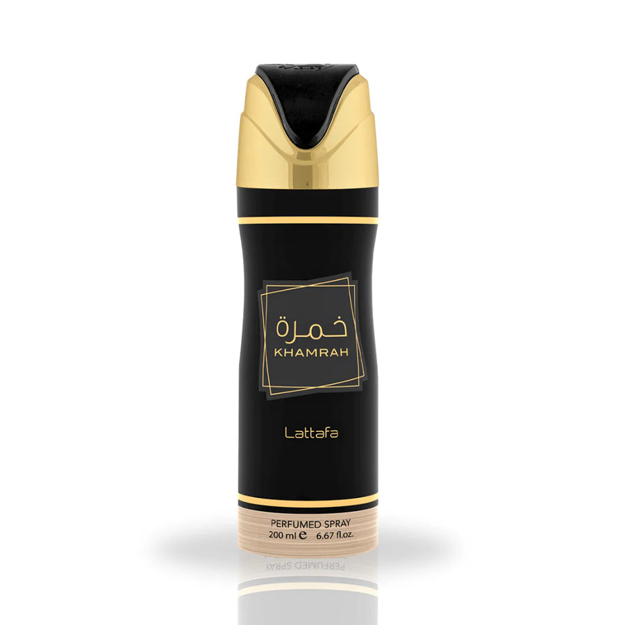 Khamrah Deodorant Spray 200ml (6.7 oz) by Lattafa (UNIT X 1)