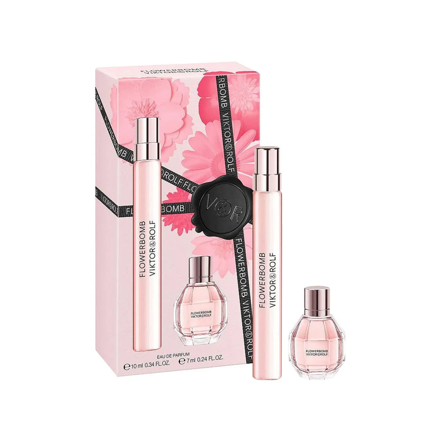 FLOWERBOMB 2-Piece Set, Eau de Parfum 10ml + 7ml