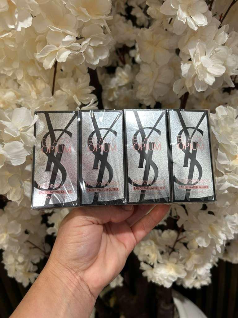 Yves Saint Laurent- Black Opium Glitter 0.04oz/1.2ml (PAQ 12 UNITS)