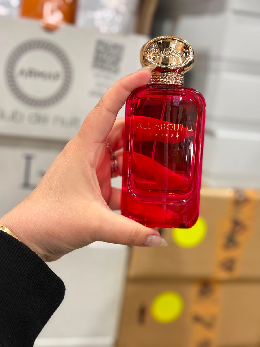 (TESTER)BOX-WHITE ALL ABOUT U PARFUM 3.4 OZ JO MILANO