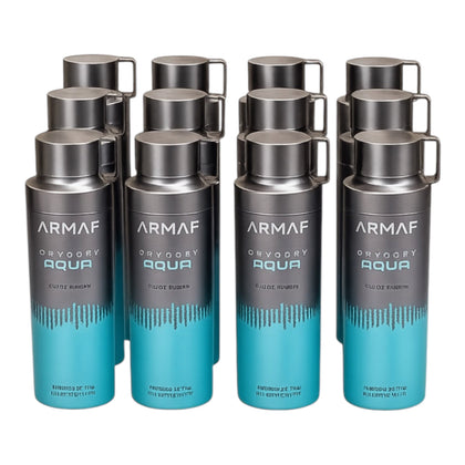 ARMAF ODYSSEY AQUA BODY SPRAY (PAQ X 12 UNITS)