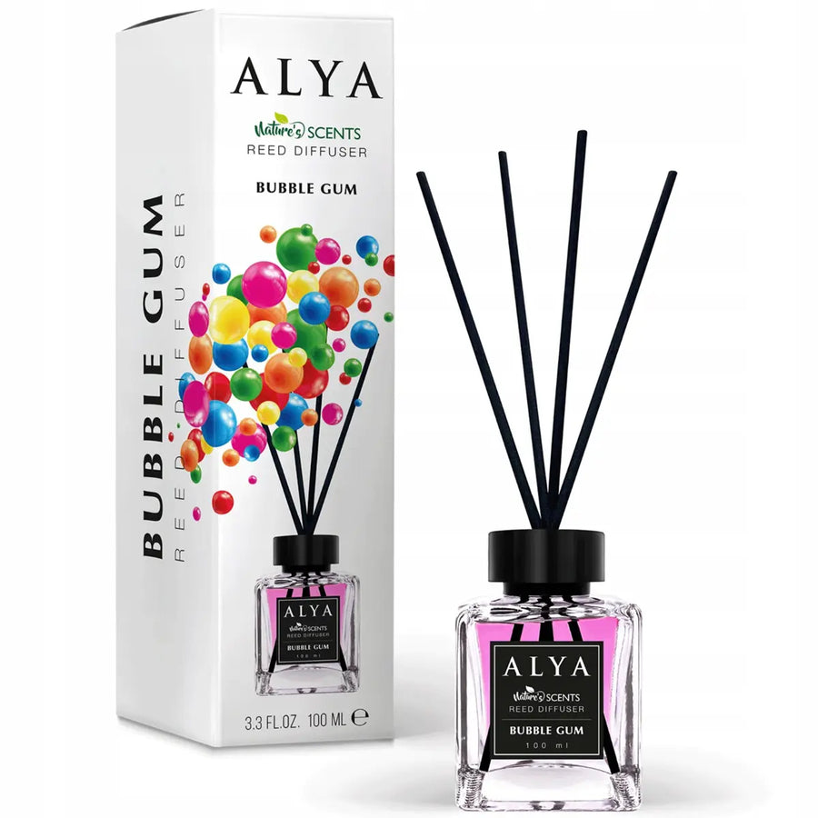 Alya Geurstokjes Decoratieve Luchtverfrisser - Bubble Gum - 100 ml