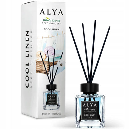Alya  Nature's Scents Reed Diffuser Cool Linen - 100 ml