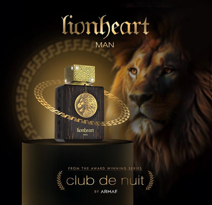 ARMAF LIONHEART EDP SPRAY 3.4 OZ FOR MEN