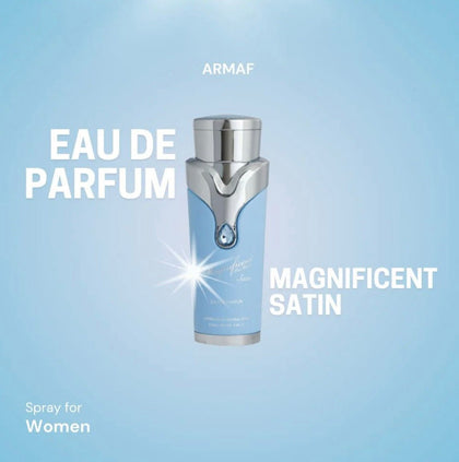 Armaf Magnificent Satin Eau De Parfum Spray For Unisex 3.4 Oz
