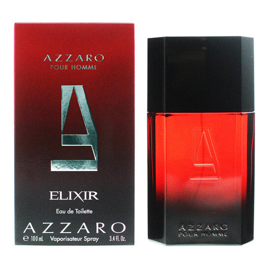 AZZARO Men's Elixir Pour Homme EDT Spray 3.4 oz