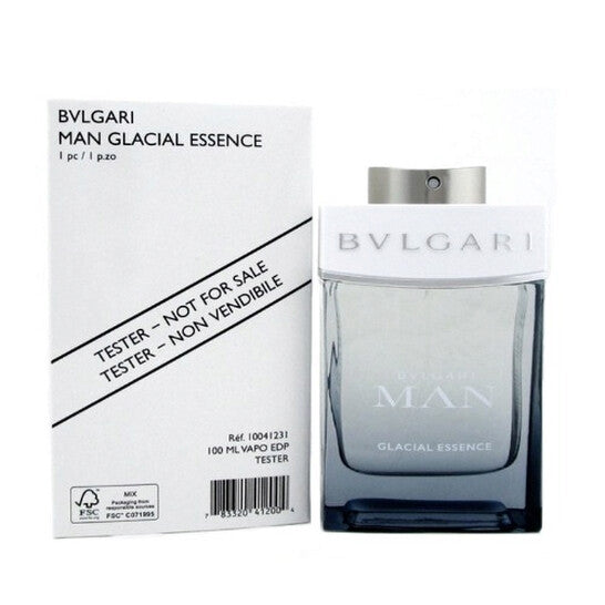 (TESTER) BVLGARI Men's Man Glacial Essence EDP Spray 3.4 oz