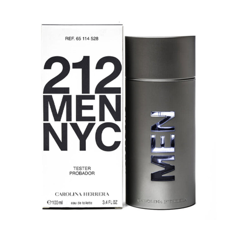 (Tester) Carolina Herrera  Men's 212 Men NYC EDT Spray 3.38 oz