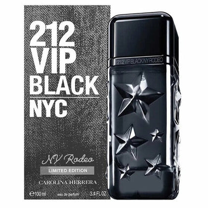 CAROLINA HERRERA  Men's 212 Vip Black NY Rodeo EDP Spray 3.4 oz