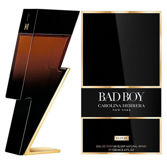 (Tester)CAROLINA HERRERA  Men's Bad Boy Elixir EDP Spray 3.4 oz (copia)