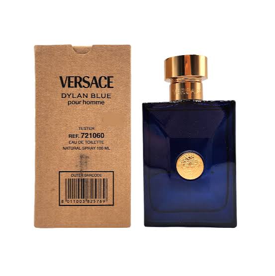 (TESTER) Versace Men's pour Homme Dylan Blue EDT Spray 3.4 oz