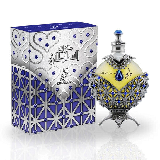 KHADLAJ Unisex Hareem Al Sultan Antique Blue Perfume Oil 35 ML