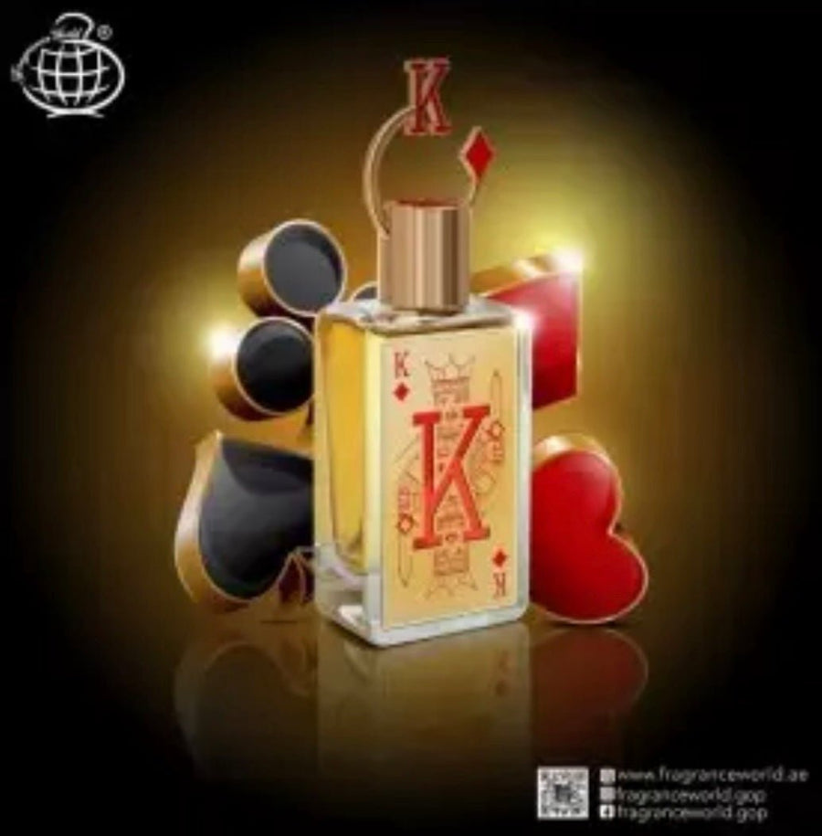 King Of EDP K By Fragrance World EDP Eau De Parfum 80 ML