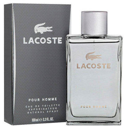 LACOSTE Pour Homme / EDT Spray (grey) 3.3 oz