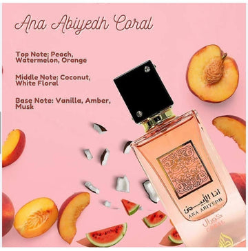 Lattafa Ana Abiyedh Coral Eau de Parfum