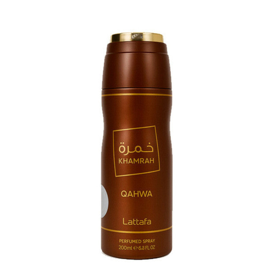 Lattafa Unisex Khamrah Qahwa Body Spray 6.7 oz (UNIT X 1)
