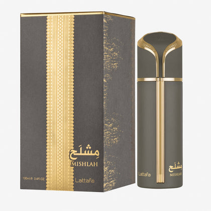 (DAMAGED NAYLO) Lattafa Unisex Mishlah EDP Spray 3.4 oz