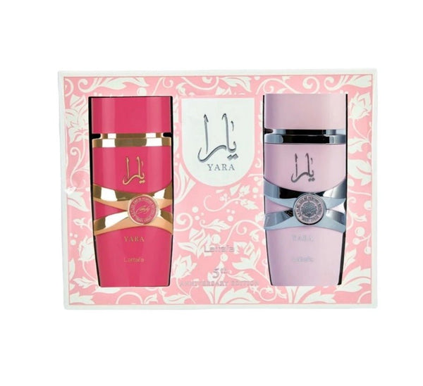 Lattafa Yara 5th Year Anniversary Edition Yara Candy &amp; Yara Pink 100 ML