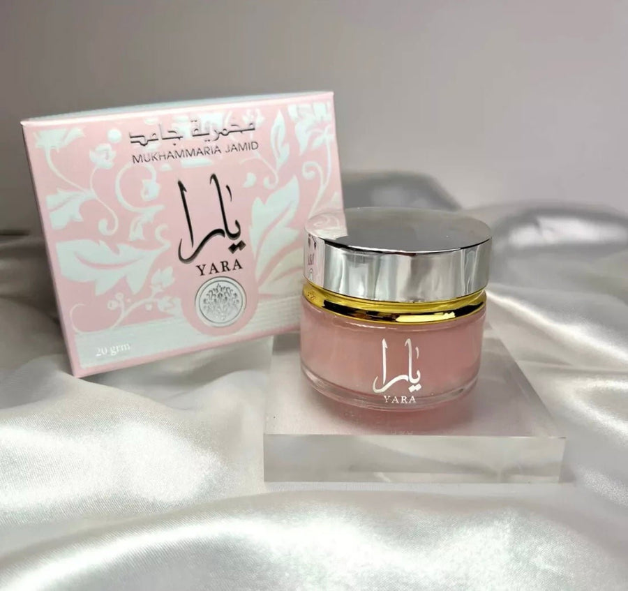 (DAMAGED NAYLO) Lattafa YARA Mukhammaria 20 grm