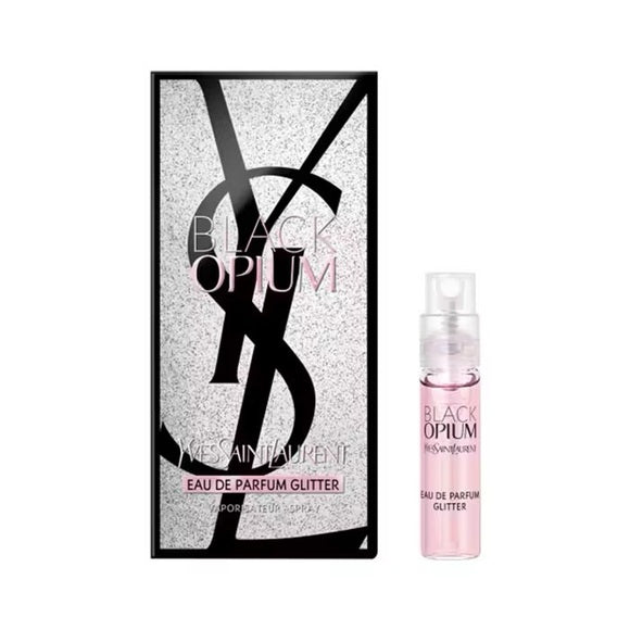 YVES SAINT LAURENT BLACK OPIUM EAU DE PARFUM GLITTER 1.2 ml 0.04 fl.oz