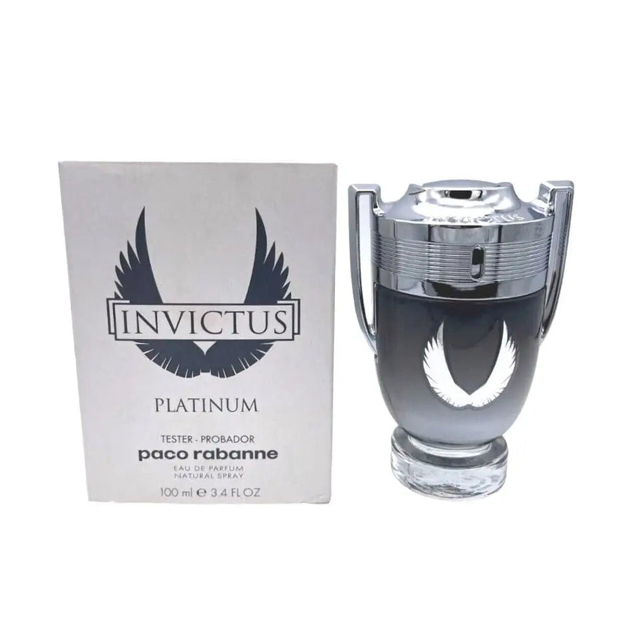 (Tester)  RABANNE Men's Invictus Platinum EDP Spray 3.4 oz