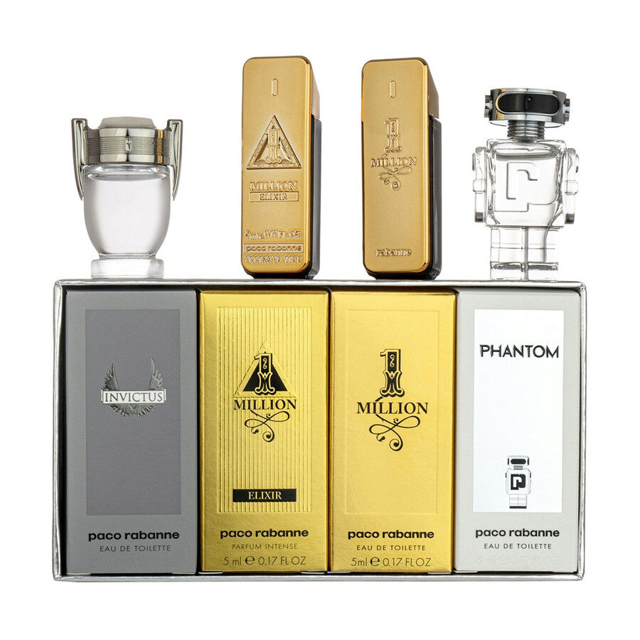 (MINI) PACO RABANNE Men's Mini Set 4 Gift Set 5 ML