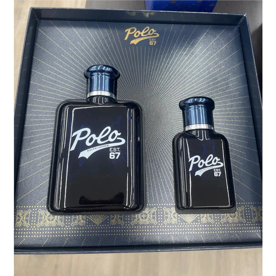 Ralph Lauren Polo Est. 67 Men`s Cologne 4.2 Oz 1.36 Oz Gift Set For Men