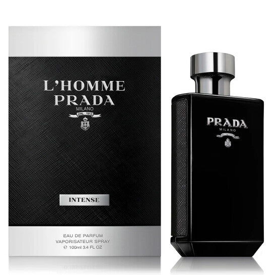 PRADA Men's L'Homme Intense EDP Spray 3.4 oz (100 ml)