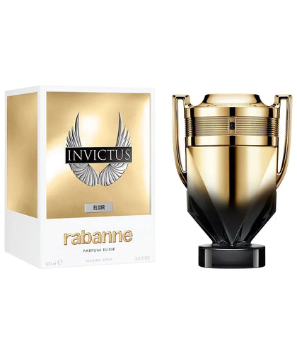 Invictus Victory Elixir Parfum by Paco Rabanne 3.4oz Parfum Men (NEW)