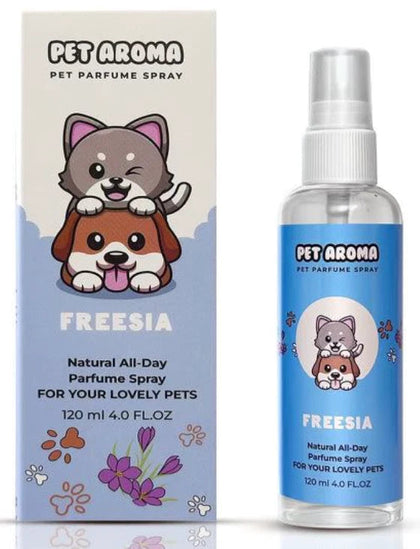 Pet Aroma 4 Oz Freesia Natural All-Day Perfume Spay for Pets
